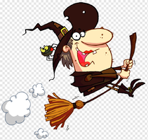 png-transparent-witchcraft-humour-cartoon-halloween-funny-witch-happy-halloween-vertebrate-fic...png