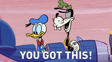 Happy You Can Do It GIF by Mickey Mouse.gif