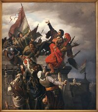 The Sacrifice Of Titusz Dugovics, 19th Century By Sandor Wagner.jpg